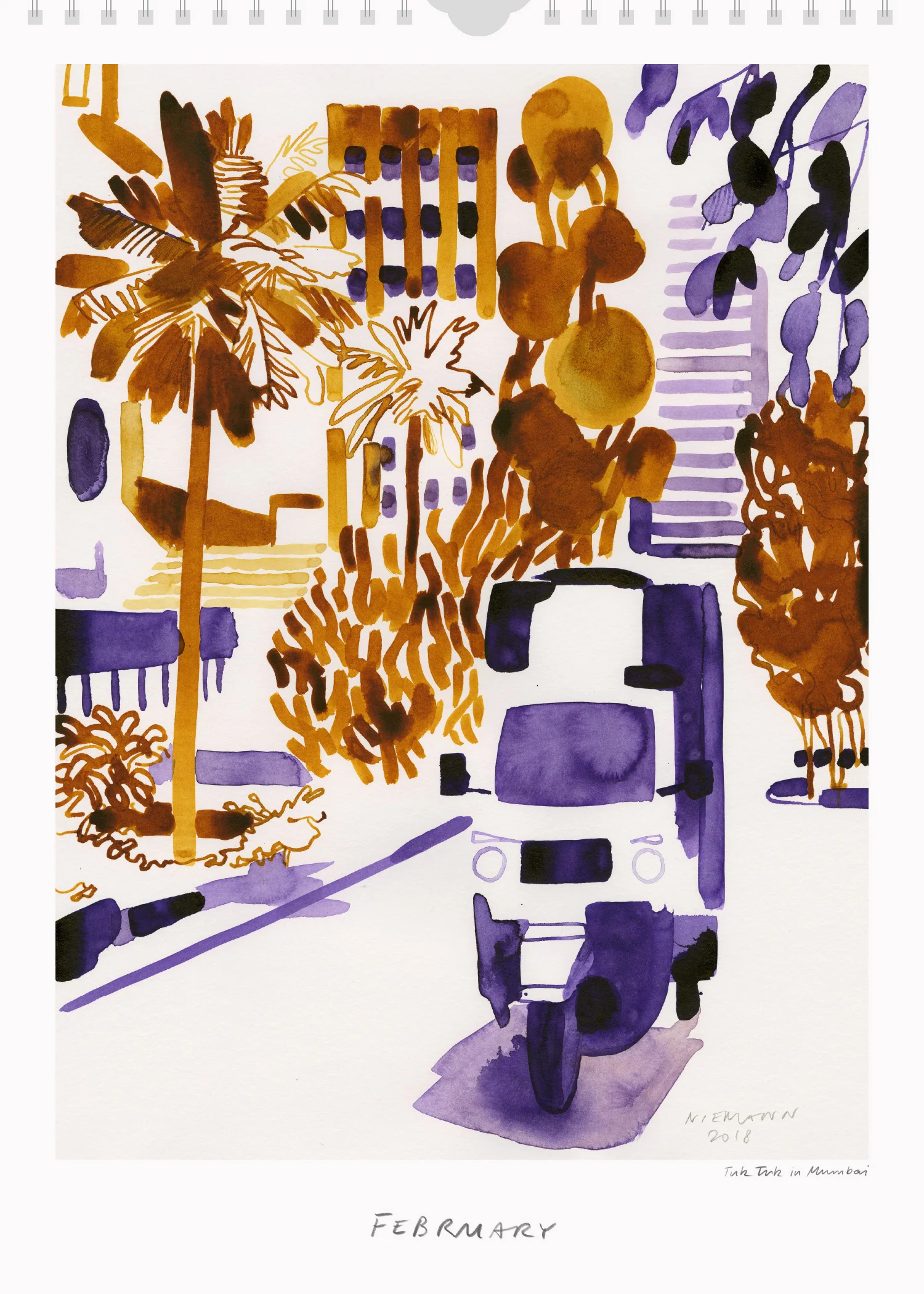 Calendar "On the Road" + Print - Image 6