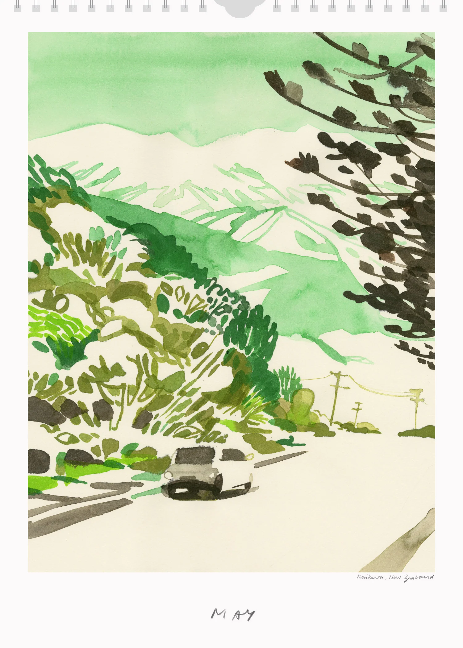 Calendar "On the Road" + Print - Image 9