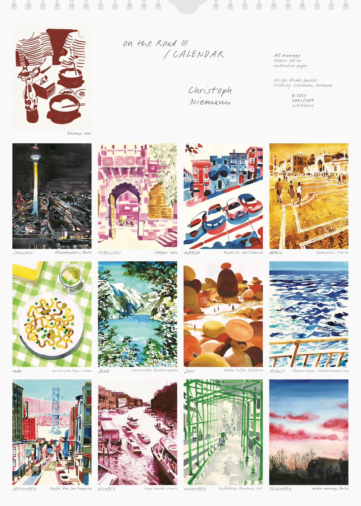 Calendar "On the Road III" + Print - Image 15