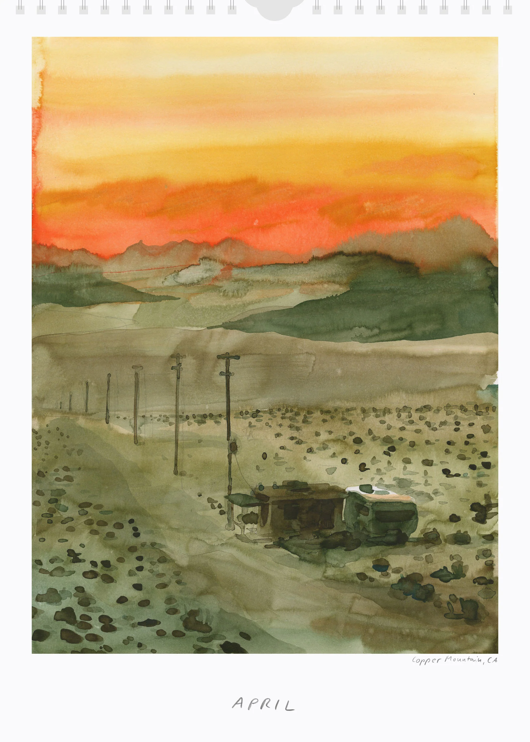Calendar "On the Road II" + Print - Image 10