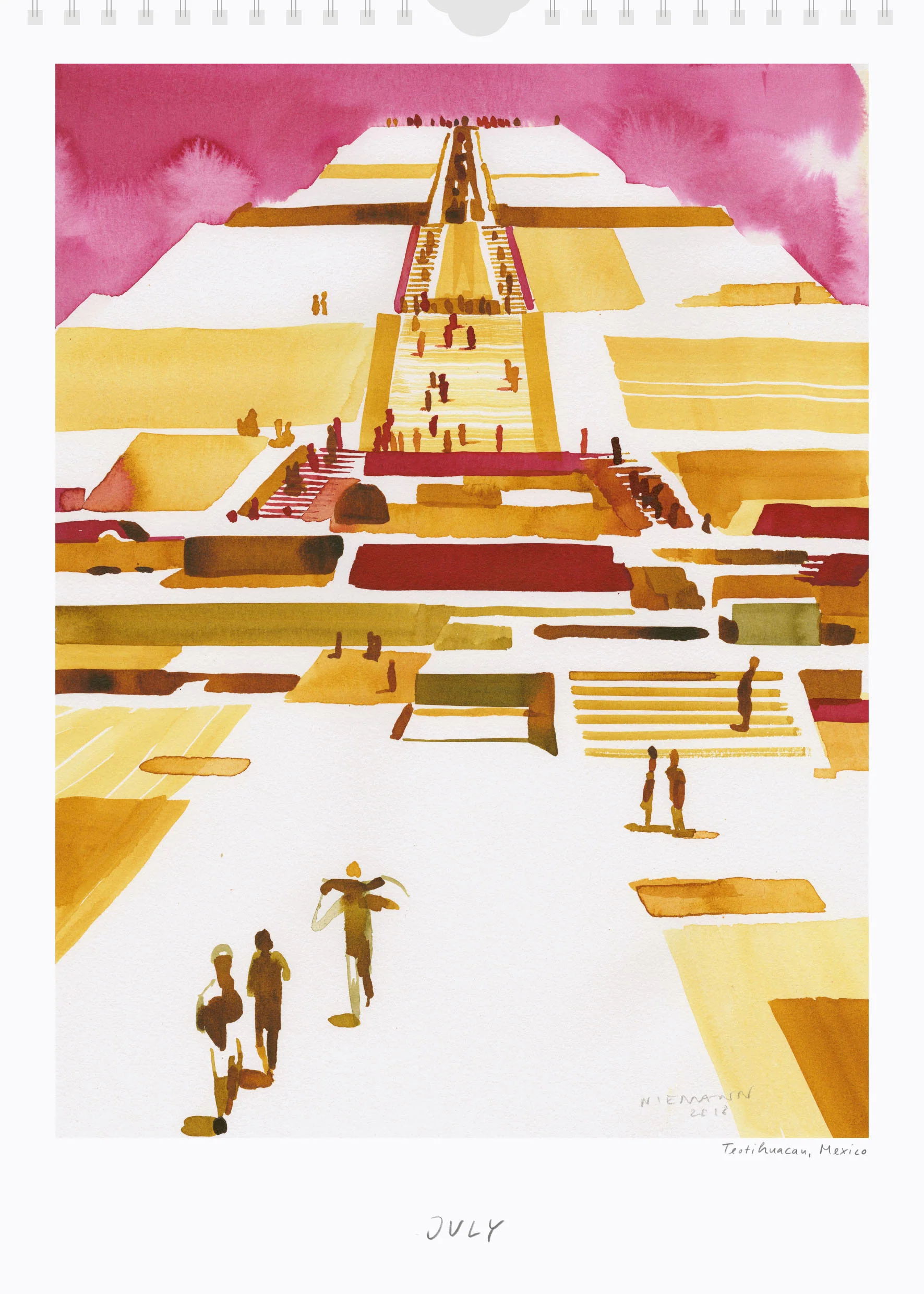 Calendar "On the Road II" + Print - Image 12