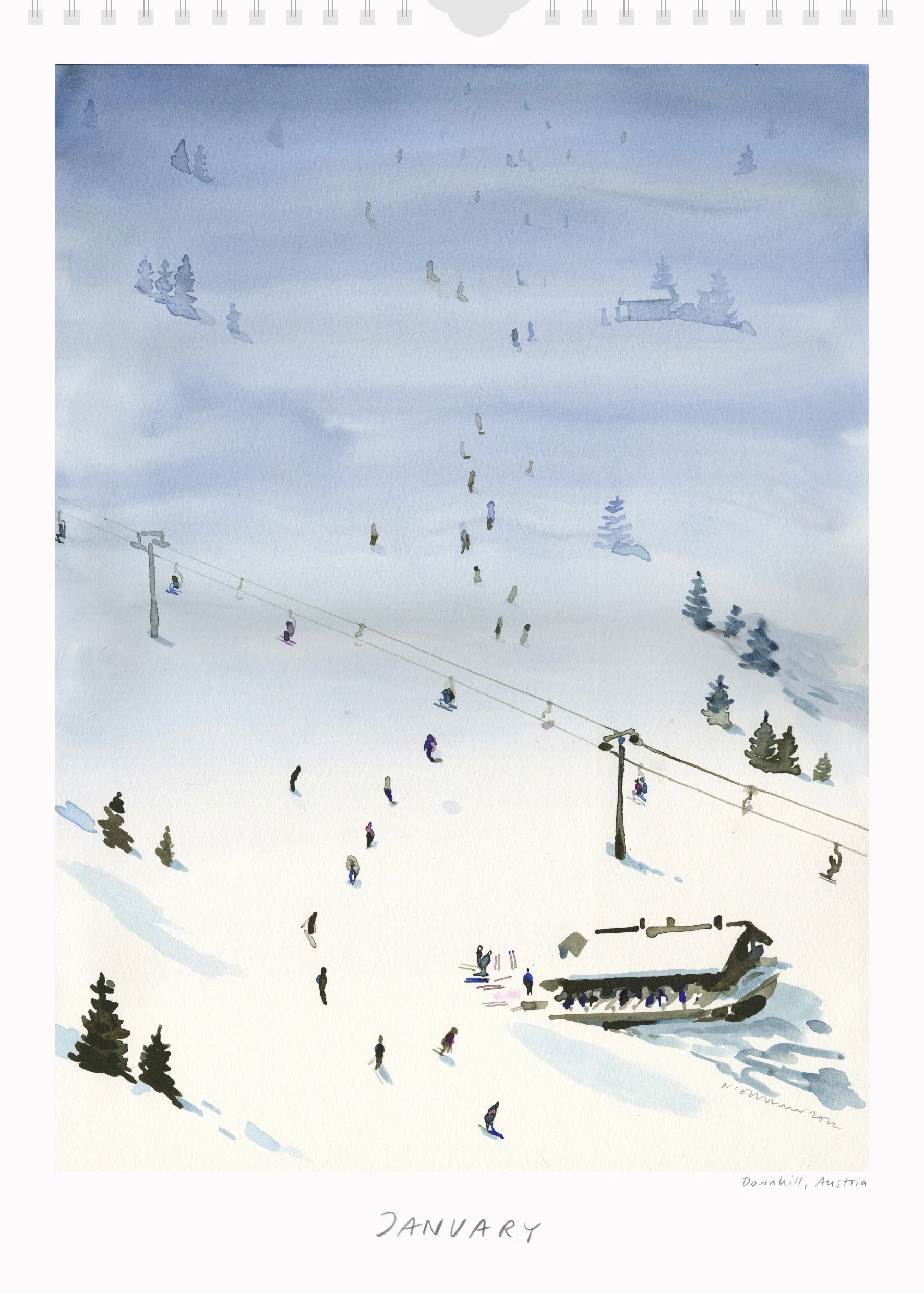 Calendar "On the Road II" + Print - Image 6