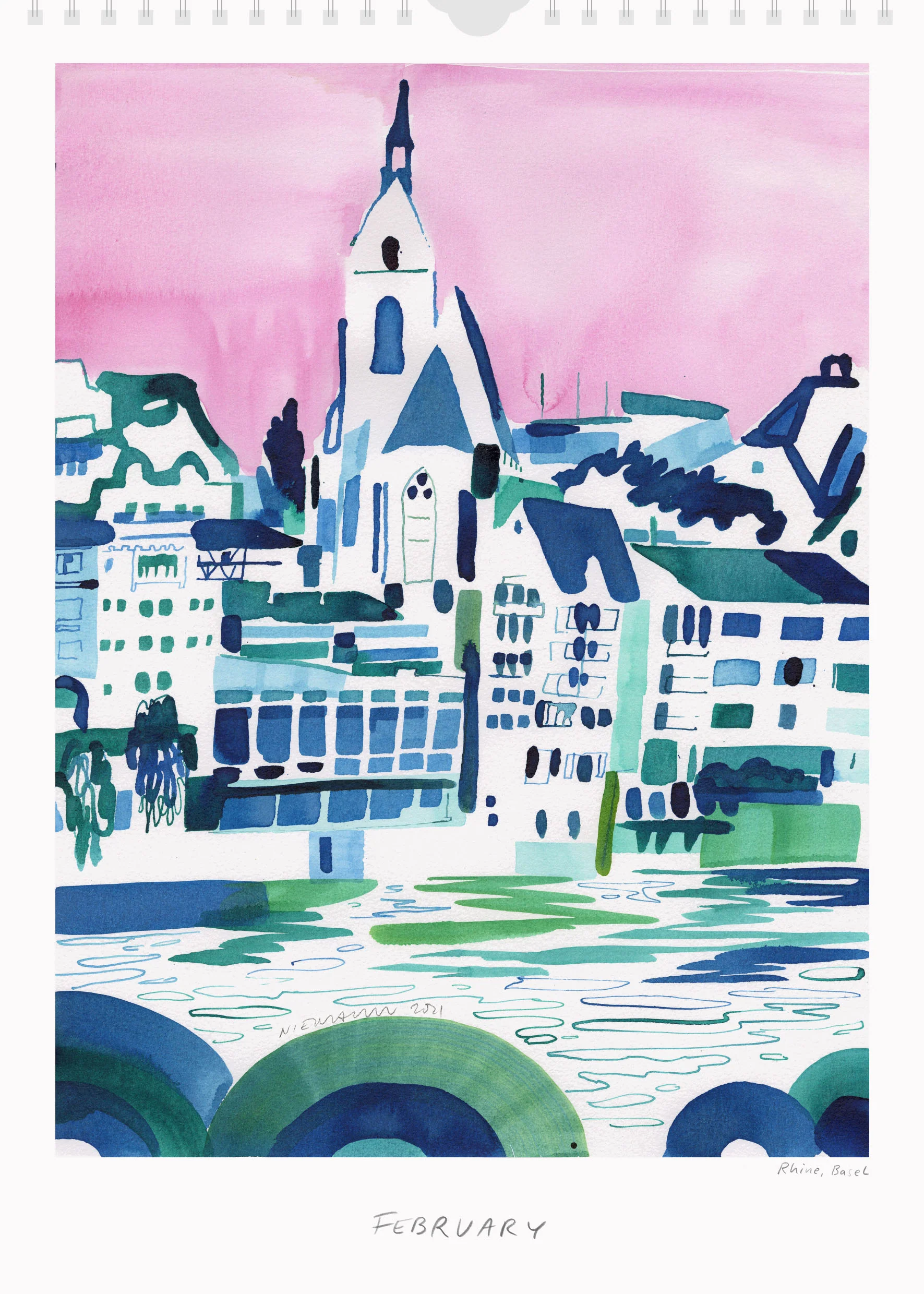 Calendar "On the Road II" + Print - Image 7