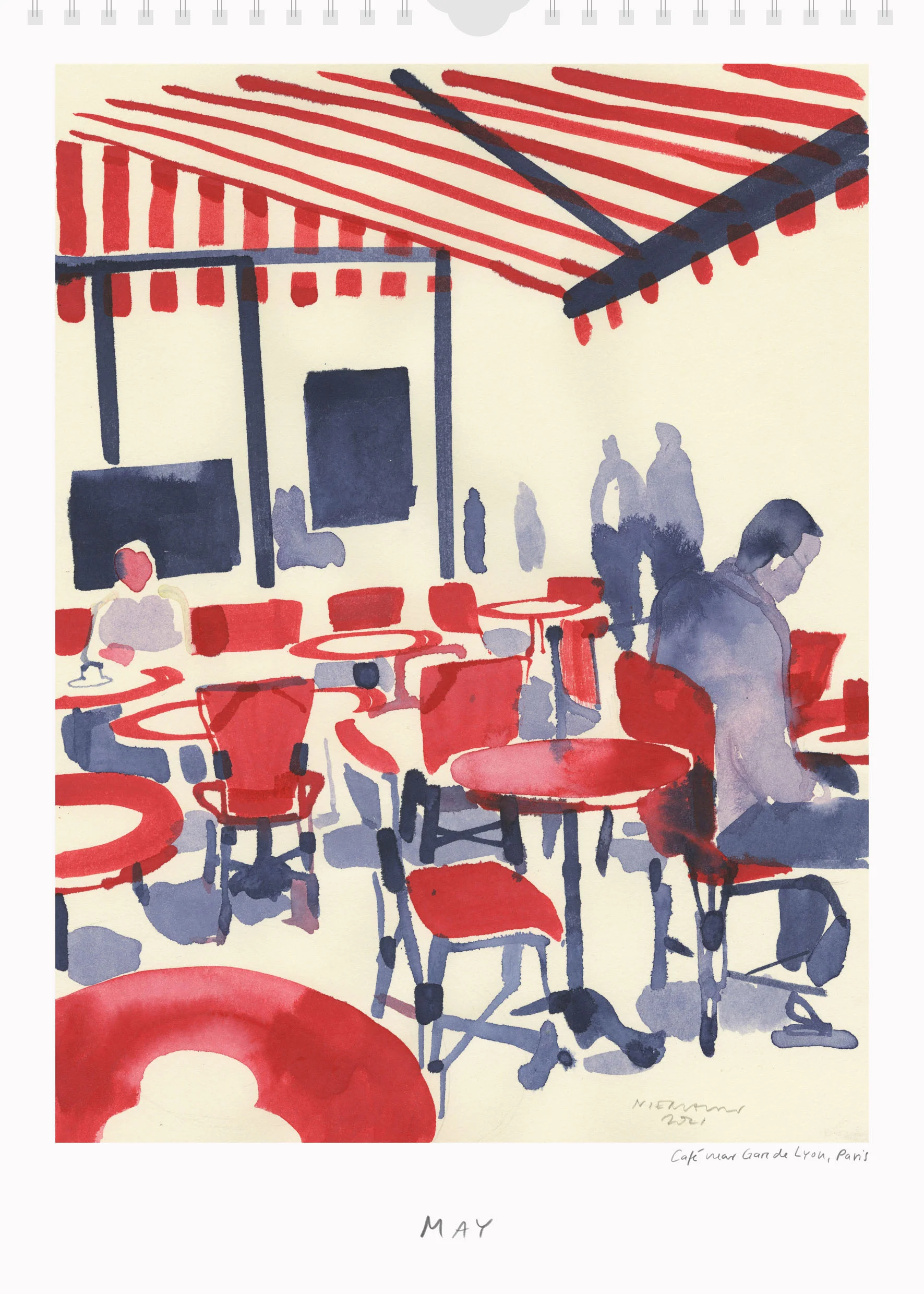 Calendar "On the Road II" + Print - Image 8